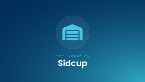 Sidcup - Steadberry (operated sites) - Site Induction